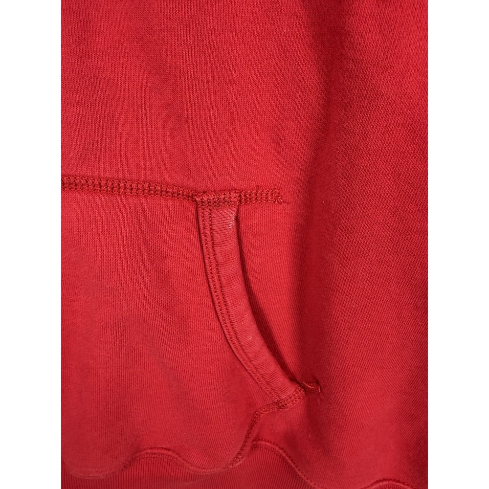 Polo Ralph Lauren Red Drawstring Hoodie Pullover Sweatshirt‎ Mens Size L - Picture 4 of 12